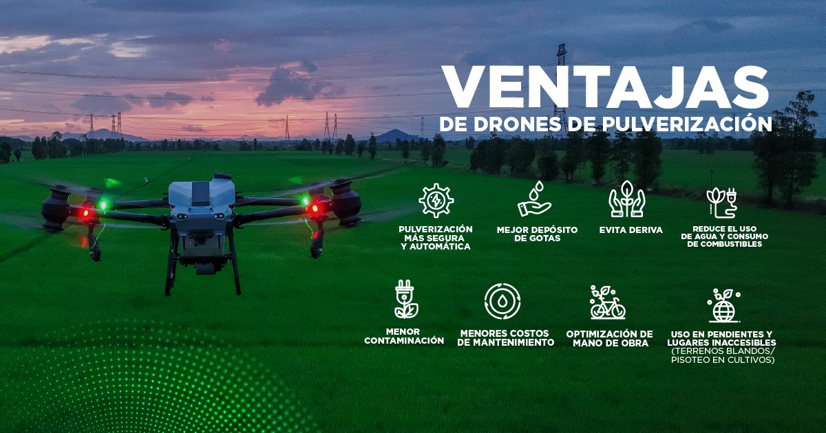 🚀 Conocé las ventajas de la utilización de los drones para tu cultivo.  Te invitamos a avanzar juntos hacia un agro más moderno, eficiente y competitivo.  
Visitá nuestra web por más información.