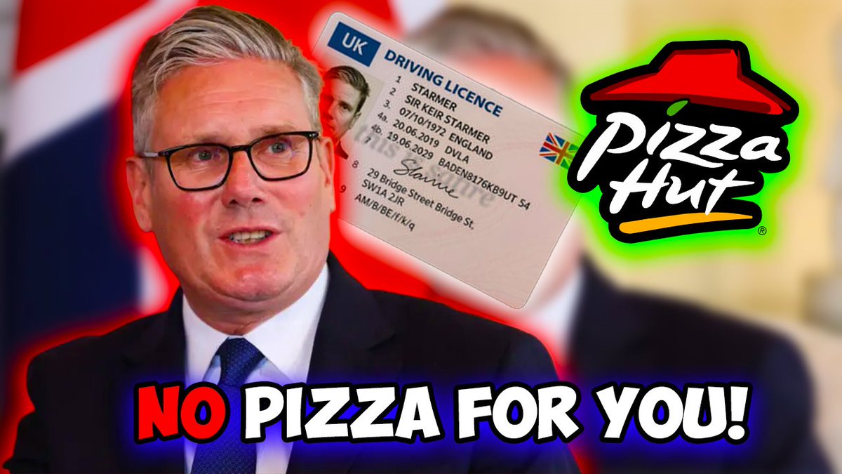 This is getting RIDICULOUS!

Want to order Pizza? GIVE ME YOUR DETAILS! #onlinesafetyact #UKgovernment

youtu.be/arnZrMA8YNc?si…