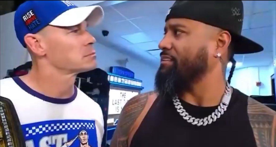 Wrestling Twitter looking at Jimmy Uso right now