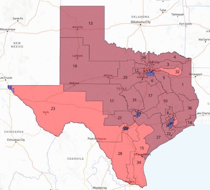 BREAKING: The Texas Senate has PASSED the new state redistricting map, which adds 5 Republican seats. Democrats staged a walkout in protest.

The map must now pass the Texas House, which currently has no quorum due to Texas House Democrats fleeing the state.