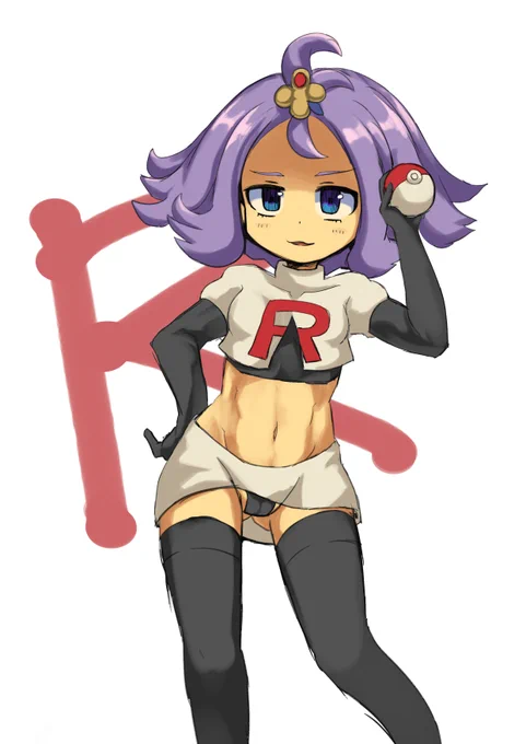 ロケット団のアセロラが勝負をしかけてきた!