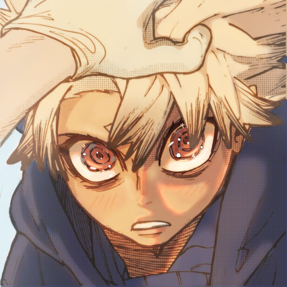 scaralatuss's tweet photo. messy coloring of the bug eyed kid protect him from all evil pls

#ガチアクタ #GACHIAKUTA #GACHIART https://t.co/Wuwgf7dXdy