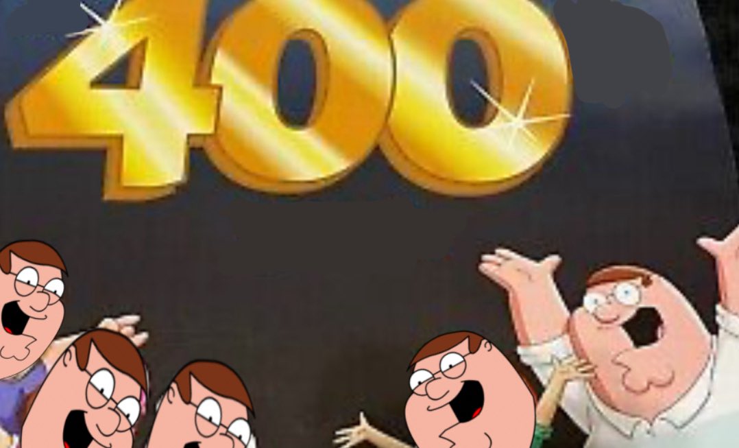 ClickThePeter's tweet image. 400 clicks and counting! Thanks for 400 Freakin’ Sweet followers!