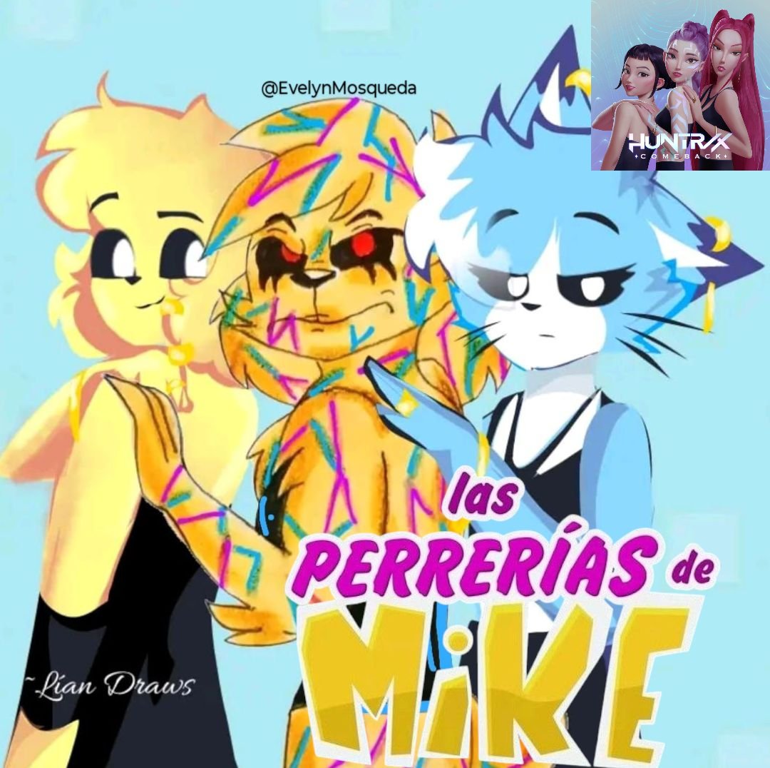 Mi amiga lian draws ya lo dijo xd 
Así que yo lo resubo acá también en esta cuenta por si acaso ☺️ 
Colaboración con <a href="/DrawsLian13079/">❀°•Lí4n•°ʕ•̫͡•ʔ☂Yeo Taeju☆ಥ◍</a> 
El trio ✨🌸
#LasPerreriasDeMike  #LPDM 
#KpopDemomHunters  #fanart 
#MIKECRACK