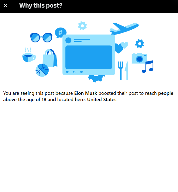 frescoVAL's tweet image. No matter how many times I click &quot;less posts from Elon Musk&quot; THEY JUST KEEP COMING