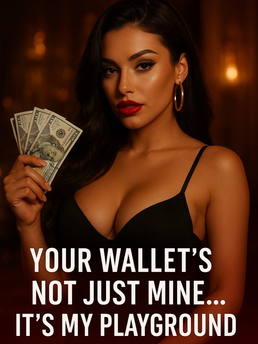QueenCashTrap69's tweet photo. Your wallet’s not just mine… it’s my playground.” 💋💸 $QCT69
#Findom #Paypig #CashAppQueen #MoneyDomme #SpoilMe #ObeyMe #SendFunds #GoddessVibes #CashAddict #FinancialDomination #SexyDomme #WalletDrainer https://t.co/NNc5JdjjuW