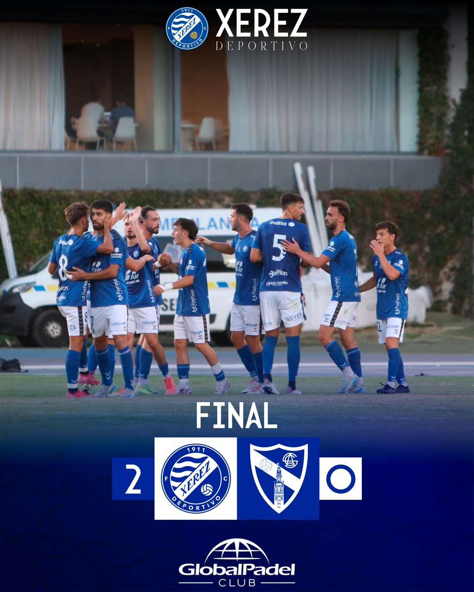 🏟️⌚️2⃣-0⃣ Final del partido

🏆 El 𝗜𝗩 𝗧𝗿𝗼𝗳𝗲𝗼 𝗣𝗲𝗽𝗲 𝗥𝗮𝘃𝗲𝗹𝗼 se queda en casa

#XerezDeportivoSevillaAtlético