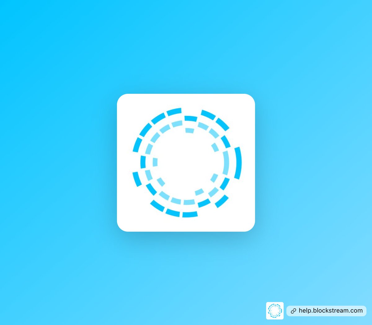 Blockstream Help (@BlockstreamHelp) / Posts / X