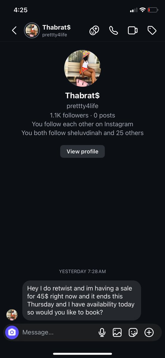 dannyzoolin's tweet photo. @AnaCherubin1 For someone who’s texting people trying to get business and you finally got someone and you embarrassed them, this is unprofessional asf https://t.co/w6loQ2ErIk