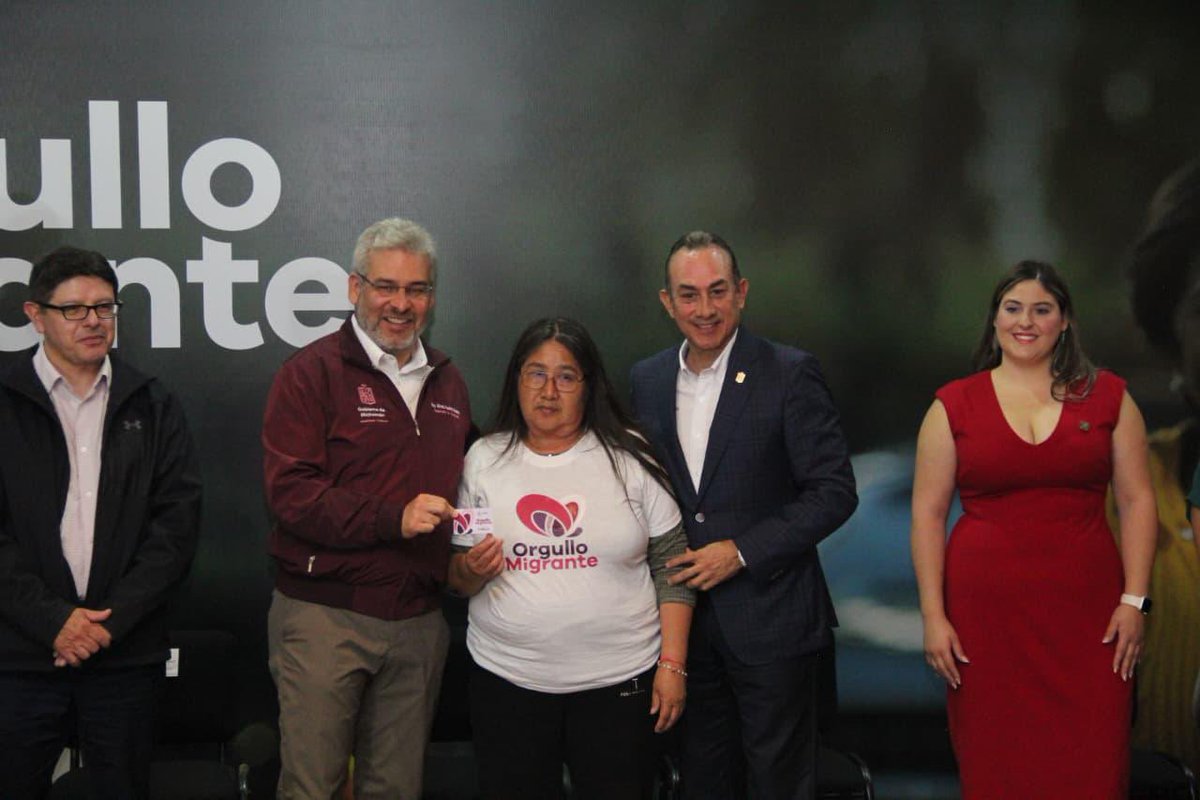 Nuestra Presidenta Alondra Villaseñor, estuvo presente en el lanzamiento de la iniciativa Orgullo Migrante, por parte del <a href="/GobiernoMX/">Gobierno de México</a>. 

Este proyecto permitirá que los migrantes mexicanos puedan realizar el envío de sus remesas a través de la Finabien.