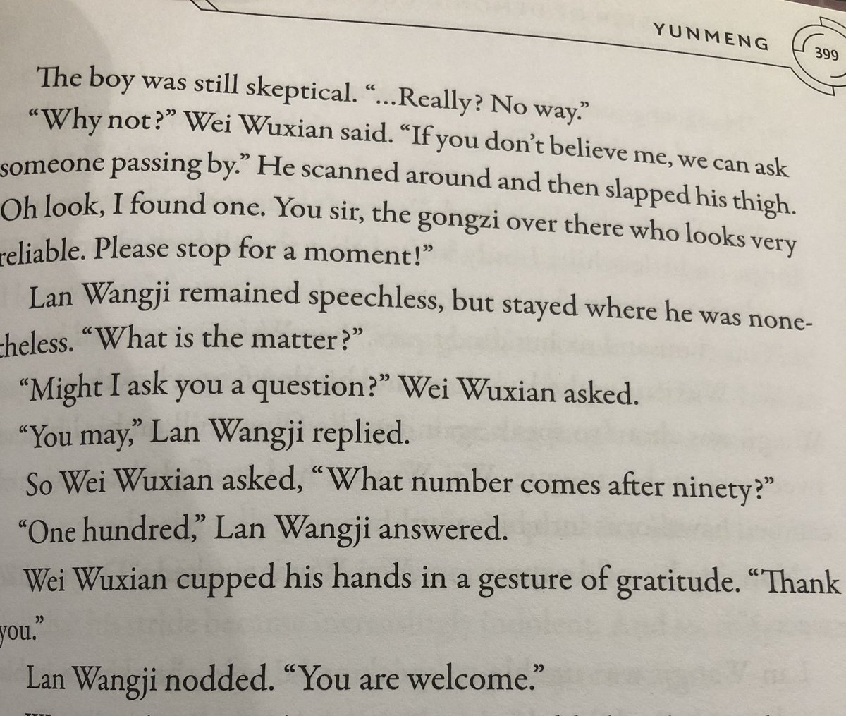 Get you a man like lwj, of all the things he'd do for wwx, helping him cheat poor innocent children to win a game beats taking 33 lashes, raising a Wen, or taking his twinkified reincarnation back to cloud recesses ANY DAY