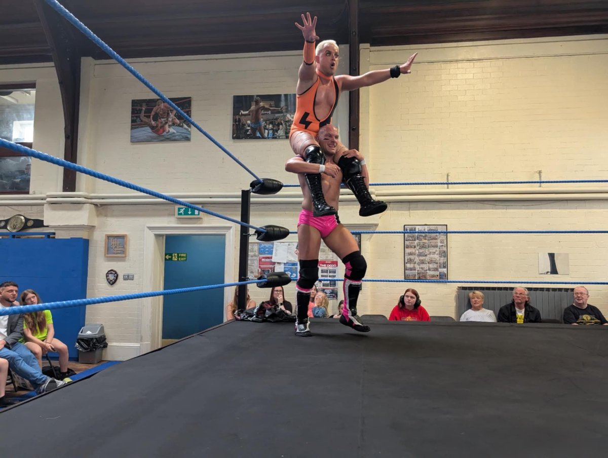 Martin Kirby マーティン カービー (@mkirbyproego) on Twitter photo Photodrop: Rascals Professional Wrestling Academy on 20th July 2025 in Blackpool. Myself vs <a href="/CheMonetUK/">Che Monet.</a>.
Credit: @MorvenAtkinson9 (Instagram) Photodrop: Rascals Professional Wrestling Academy on 20th July 2025 in Blackpool. Myself vs <a href="/CheMonetUK/">Che Monet.</a>.
Credit: @MorvenAtkinson9 (Instagram)