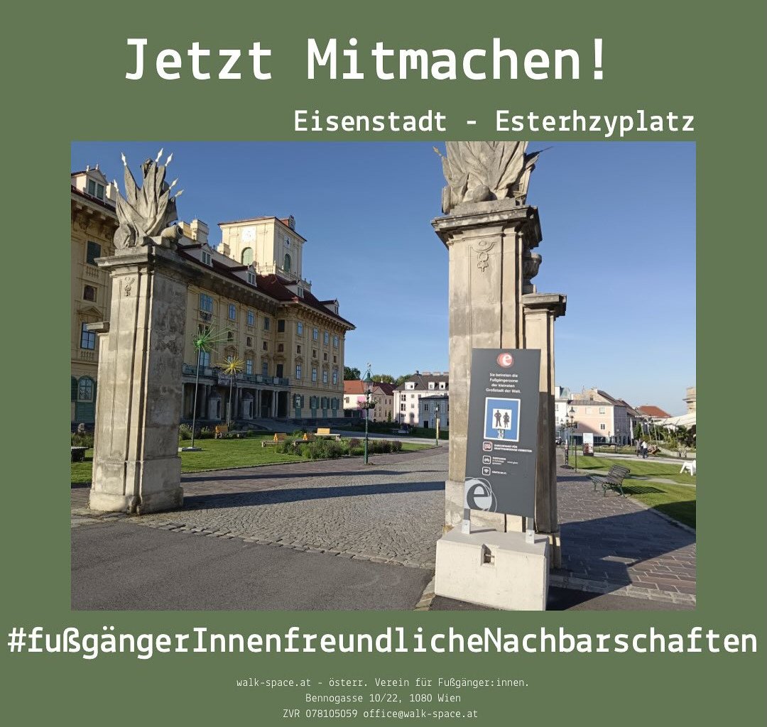 walk-space.at/index.php/proj… mitmachen und gewinnen bis 12.9.25 #fußgängerInnenfreundlicheNachbarschaften