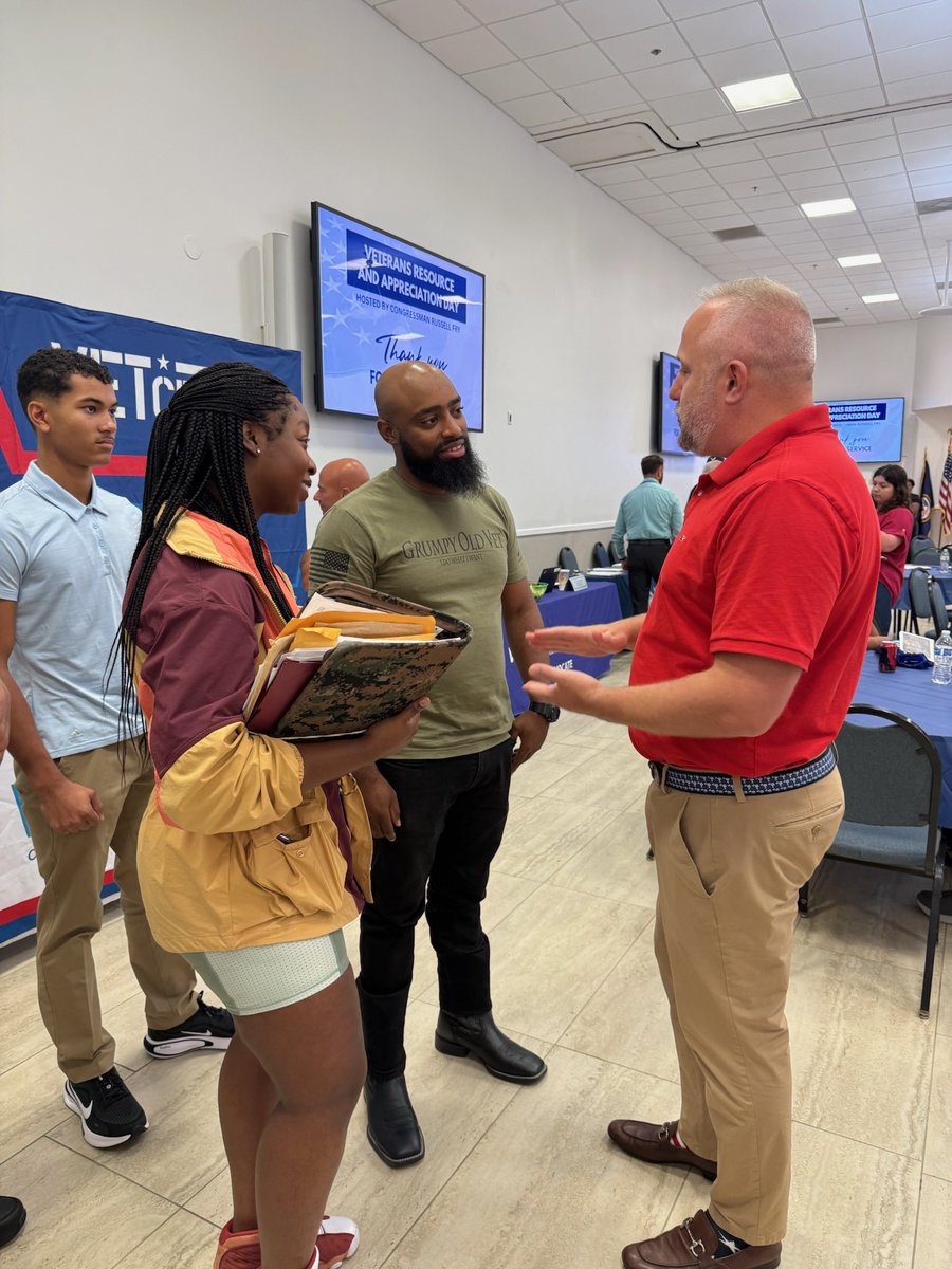 From the bottom of my heart—thank you to the veterans of South Carolina’s Seventh District for serving our country, and I’m glad so many of you could join us for Veterans Resource &amp; Appreciation Day in Myrtle Beach. It was a privilege to meet each of you. Your service and