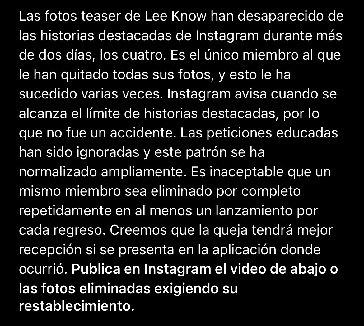SkzSpain's tweet photo. 🚨URGENTE - LEE KNOW🚨

USA LOS TAGS EN APOYO A LEE KNOW 

Contexto abajo ⬇️

LEEKNOW DESERVES BETTER 
#JYPERespectLeeKnow 
#JYPTreatLeeKnowBetter 
#JYPE는_리노를_존중해야_해
@Stray_Kids @Stray_Kids_JP
@jypnation @stay_support https://t.co/xWiZBcq8Ue