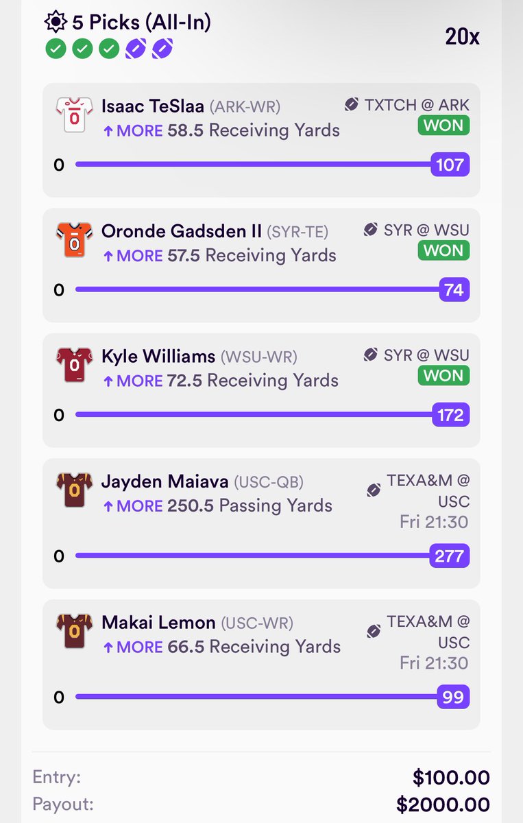 Morrisbrosports's tweet photo. WHO’S READY FOR NFL AND CFB⁉️

MLB AND PGA PROPS HAVE BEEN FIRE FOR US IN THE CORD😈

BUT ITS TIME FOR THE MAIN EVENT🥹

Join the winning team, the best season in sports is approaching!😮‍💨

#GamblingX #PrizePicks #PrizePicks #NCAAF #SleeperPicks #Dabble #NFL #Betr https://t.co/VwFDdq9xBx