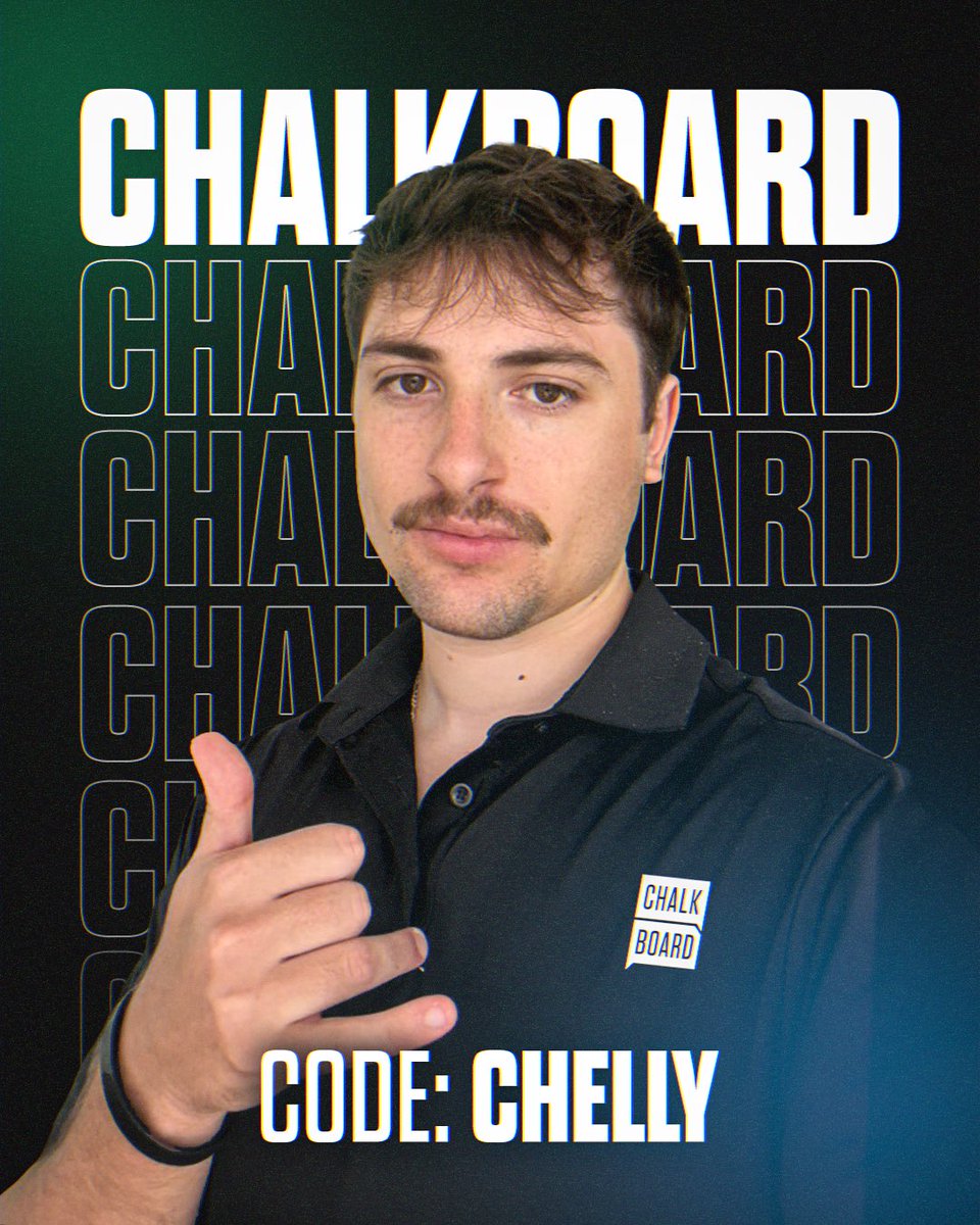 Partnered w/ <a href="/ChalkboardHQ/">Chalkboard</a> 🚀