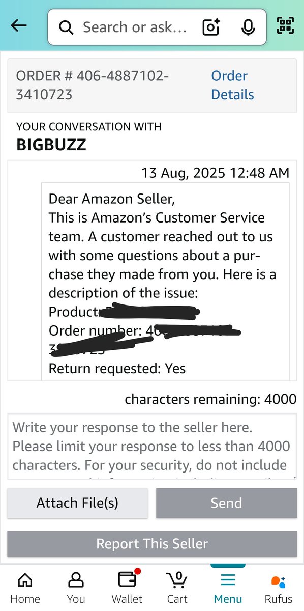 work4pawan's tweet photo. @AmazonHelp The brand BIGBUZZ is no longer on Amazon and there is no way I can contact him. when I got the product I received the product activation key, in your messages > seller/buyer messages. And now there is nothing,  rather than costumers support agents forwarded texts ! https://t.co/Pm0QxeqJdT