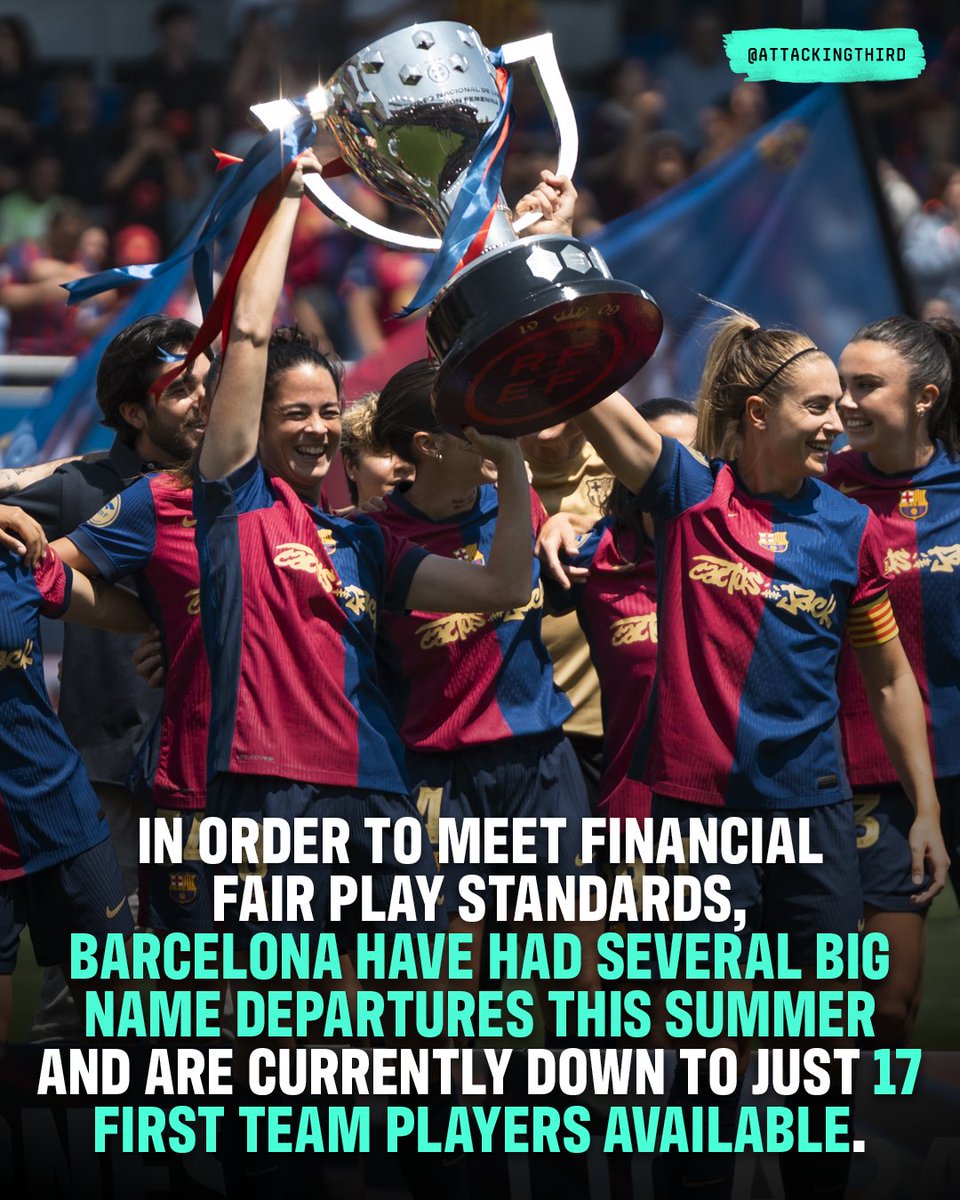 Barcelona has been one of the most elite clubs in women's football in the last decade, winning three UWCL trophies and six straight Liga F titles. It would be devastating to see the women's side suffer because of financial mismanagement by the men's team.