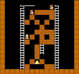 RAP50_2DHMKMEL's tweet image. #ロードランナー #LodeRunner
「高」「橋」「名人」の3面で、高橋名人です。

最後に、以前、令和版FCLRコンテストに投稿した
「ハシ」の面も収録しています。

この動画の前に
「松ちゃん画面」「浜ちゃん画面」も
投稿しているので気が向いたら見て下さい。