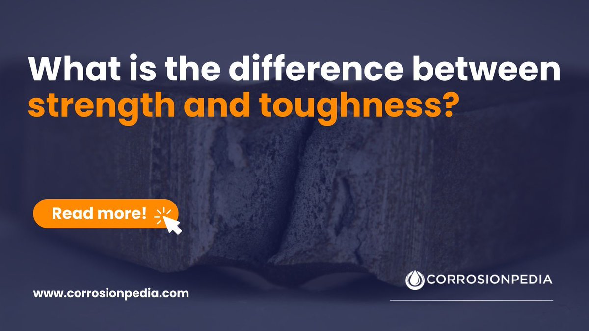 corrosionpedia's tweet image. For structural components exposed to fatigue conditions, designers must be concerned with both the strength and the toughness.
Learn more: corrosionpedia.com/2/2130/procedu…
#StrengthVsToughness #EngineeringBasics #MaterialsScience #EngineeringTips #StructuralEngineering