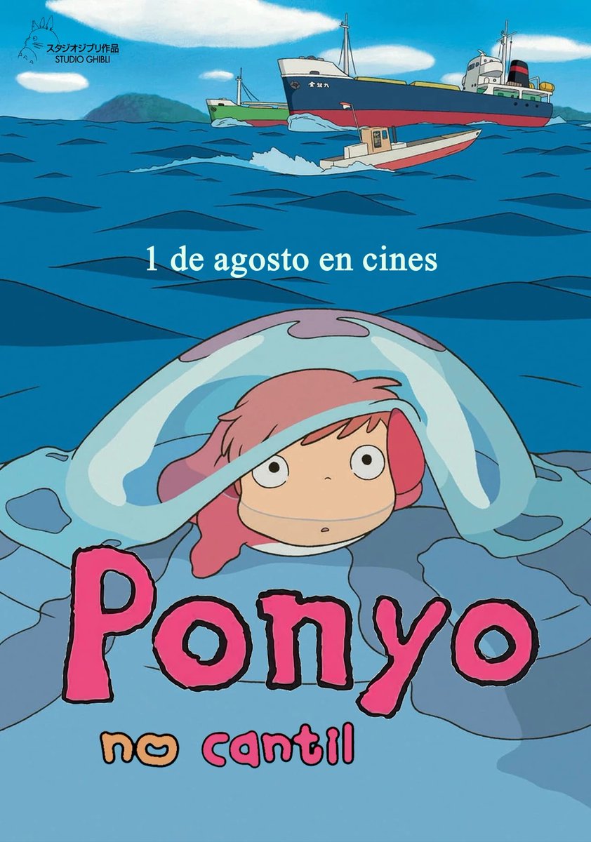 Ponyo no cantil (2008)
-Dobragem galega
-Multicines Norte

Dobragem sublime para um filme sublime