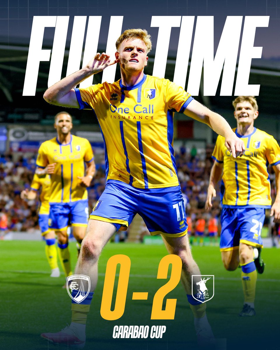 mansfieldtownfc's tweet image. DERBY DAY VICTORY! 🦌