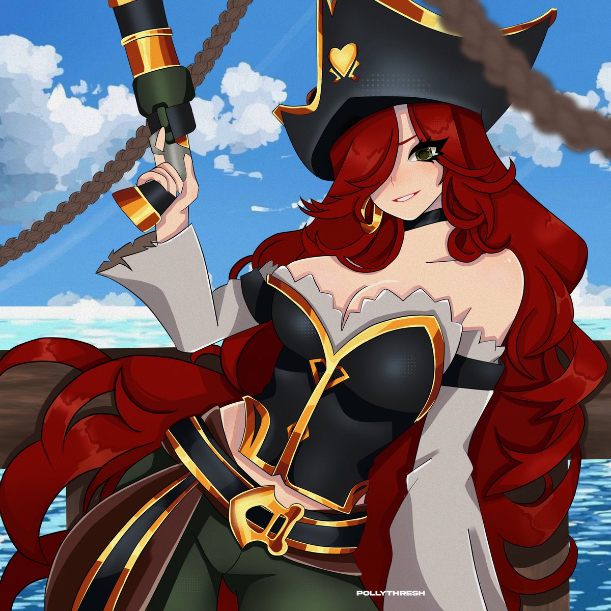 pollythresh's tweet photo. Amo a diva da pirataria #missfortune #sarafortune #fanartlol https://t.co/kuzIHsDmWo