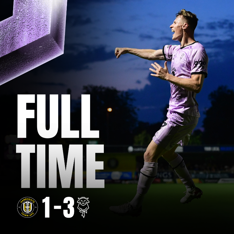 LincolnCity_FC's tweet photo. โ
Into the next round.
โ๏ธ FT | ๐ก 1-3 ๐ฃ | #HARLIN