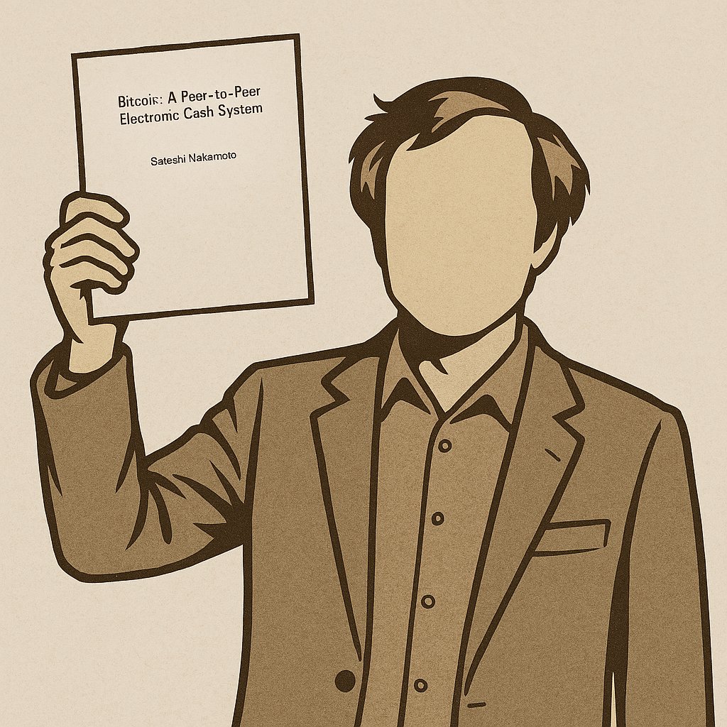 #Finanzkrise2008
⚡ Aus der Krise geboren: Bitcoin

31.10.2008 Mitten im Finanzchaos veröffentlicht Satoshi Nakamoto das Bitcoin-Whitepaper
„A Peer-to-Peer Electronic Cash System“

📄 8 Seiten, die eine Revolution starten
🔒 Geld ohne Banken, ohne Rettungspakete, ohne Politiker