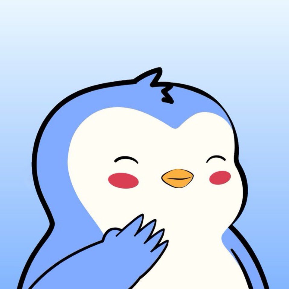 挥手的可爱 Pudgy Penguin