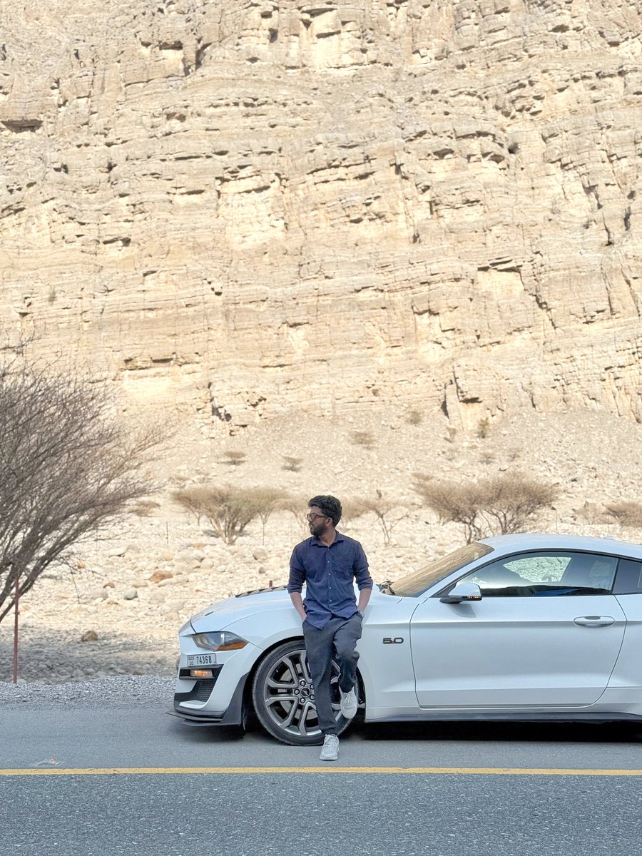 Road trips ✨🙌🏻
#dubai  #mustang