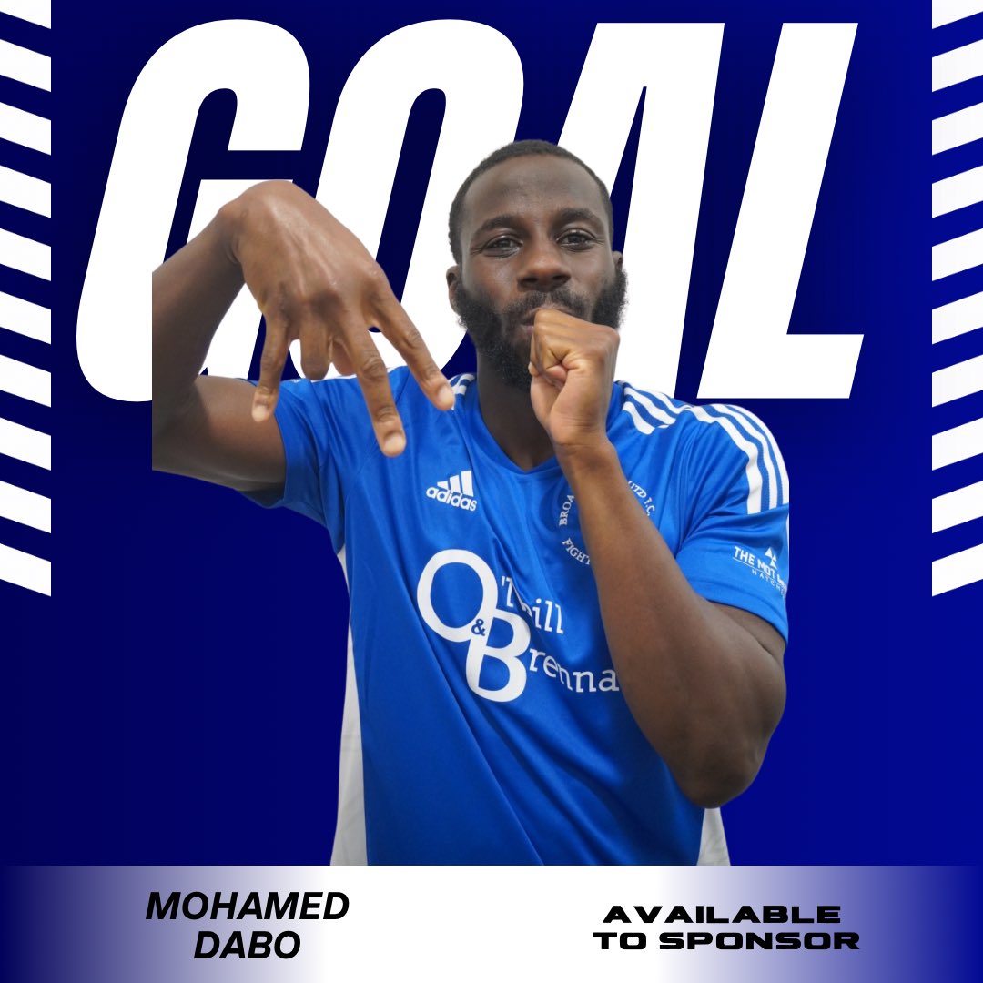 83’ 🔵 8-0 🔴

Mohamed Dabo, not long the pitch, grabs his first for the club 

#Broadies #UTC