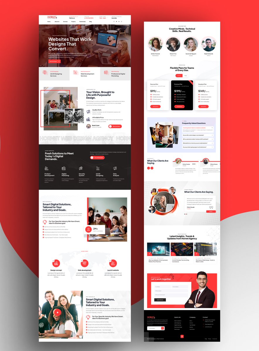 chris_visuals55's tweet image. Web Agency Website✨
