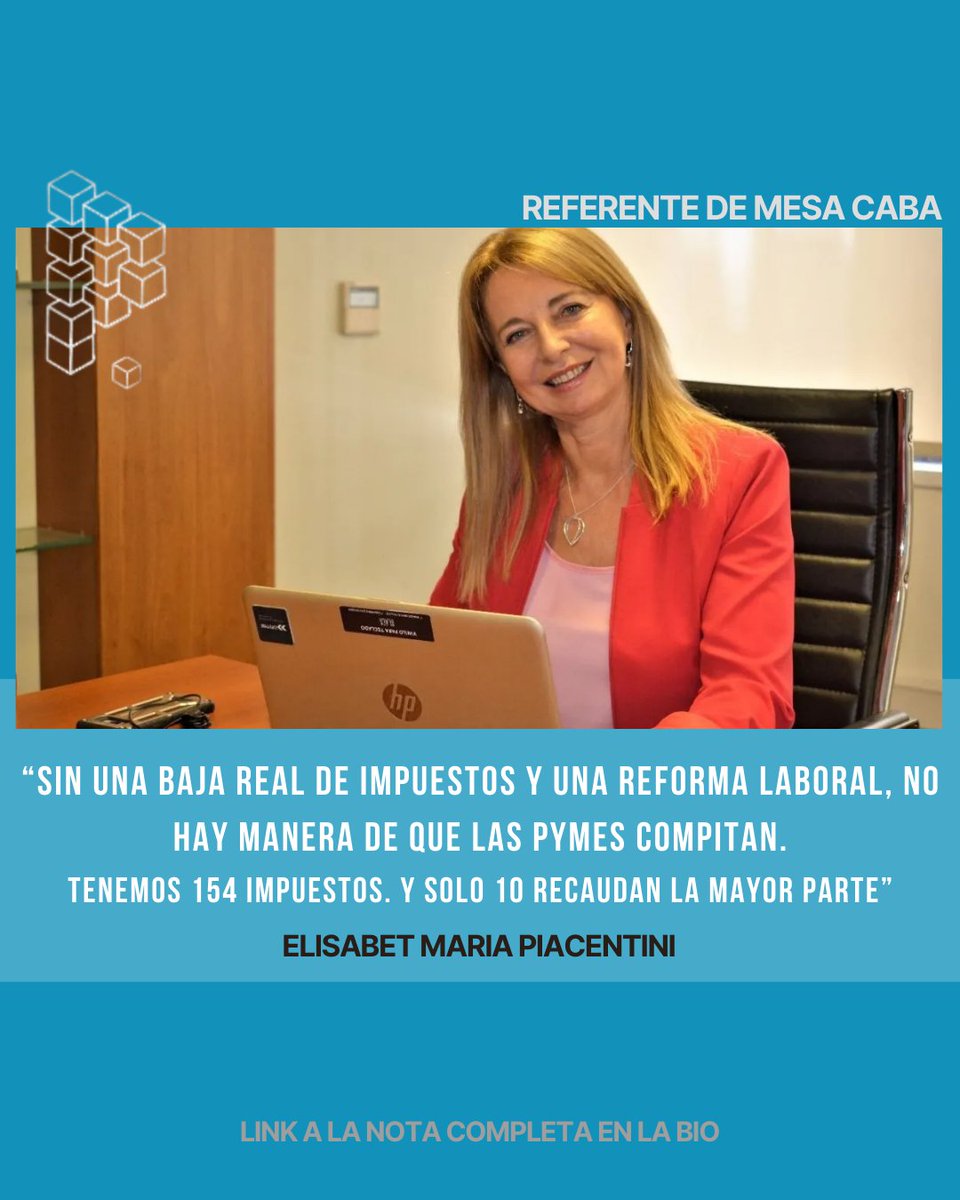 monapybsas's tweet photo. Elisabeth Piacentini, contadora y presidenta de la Comisión Pyme del CPCE CABA, analiza el peso de 154 impuestos y la falta de reformas para el sector.
🎥 Mirá la entrevista completa ⬇️
https://t.co/0K9lp3KBUa
#Pymes #Impuestos #Economía https://t.co/UL1Xv3fej8