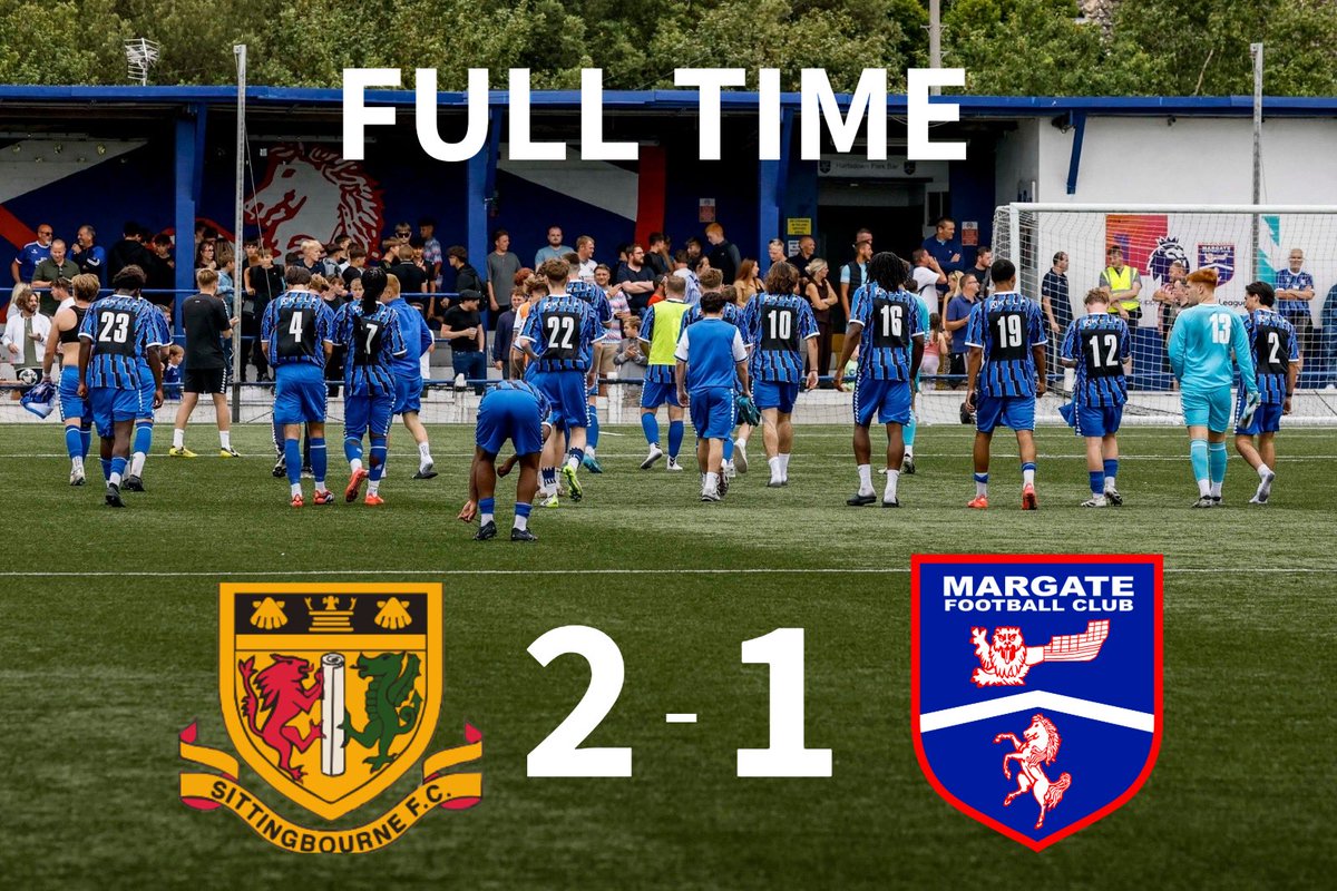 FT 

It’s defeat on the road as we lose 2-1. 

A better second half for the ‘Gate but a frustrating result. 

We go again on Saturday away at Cobham in the <a href="/EmiratesFACup/">Emirates FA Cup</a> 

Thanks to all Blues supporters for their support tonight 💙
