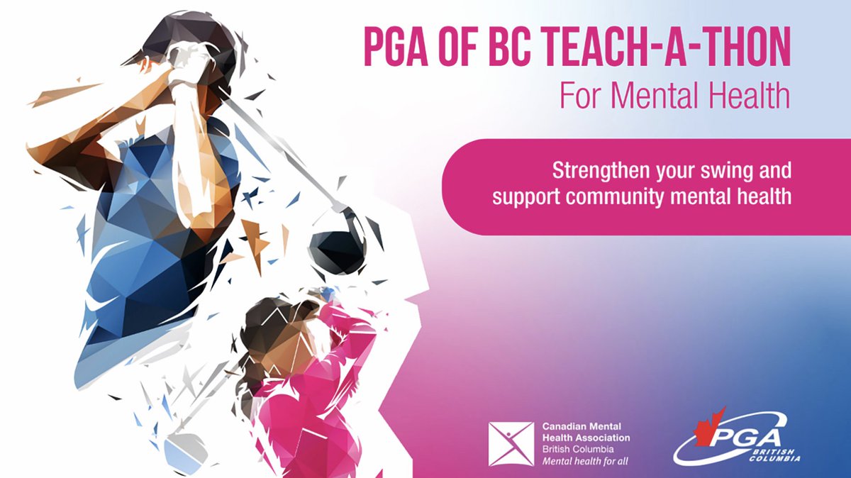 <a href="/PGAofBC/">PGA of BC</a> <a href="/CMHABC/">CMHA BC</a> &amp; <a href="/BradySteady/">Brady Stead 🇨🇦</a> Introduce The 2025 Teach-A-Thon For Mental Health learn more here: bit.ly/4ln6Tbi