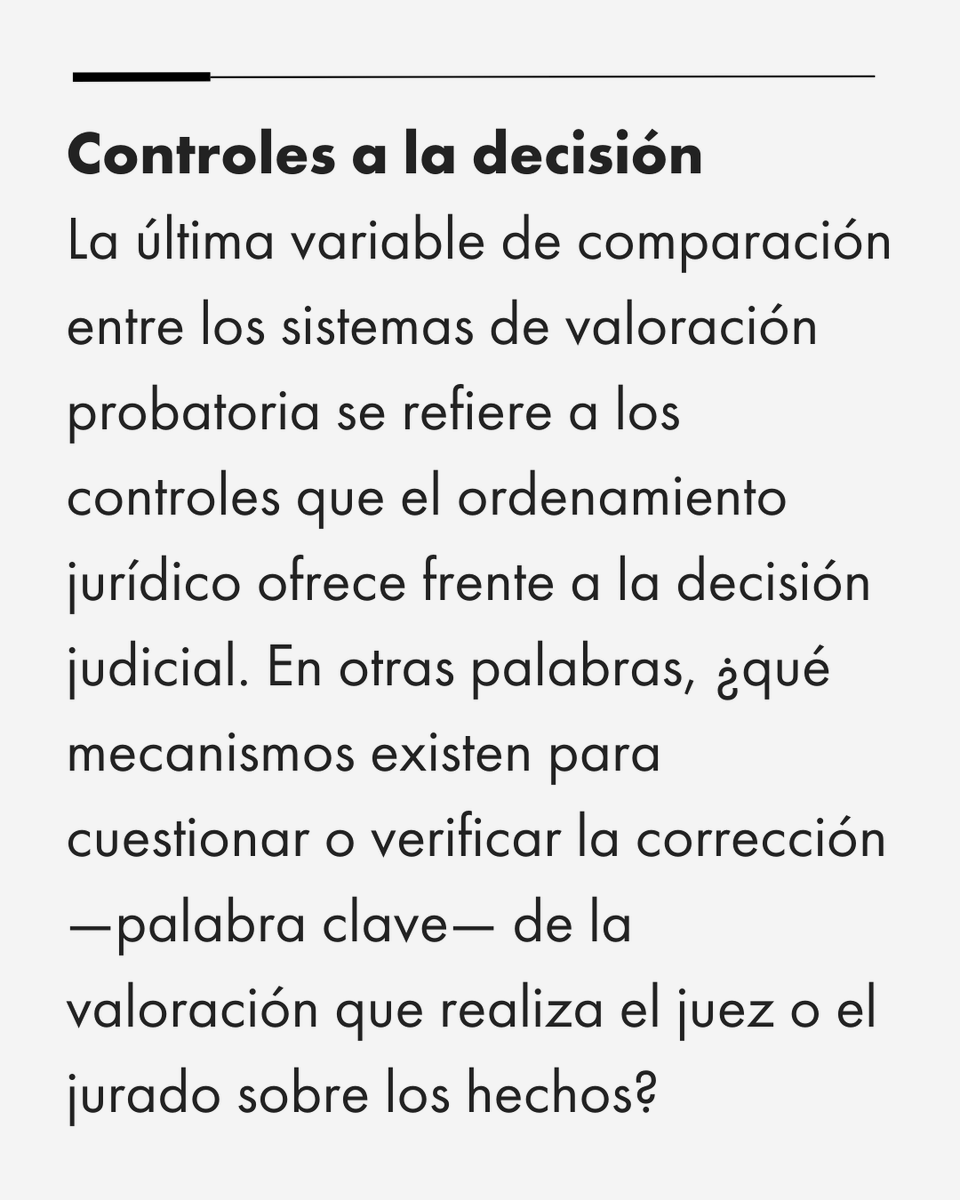🔍 Íntima convicción – cuando la decisión se apoya en lo que siente o percibe el juez.
📜 Tarifa legal – cuando la ley ya fija de antemano el valor de la prueba.
🧠 Sana crítica – cuando la valoración se sustenta en lógica, experiencia y ciencia.