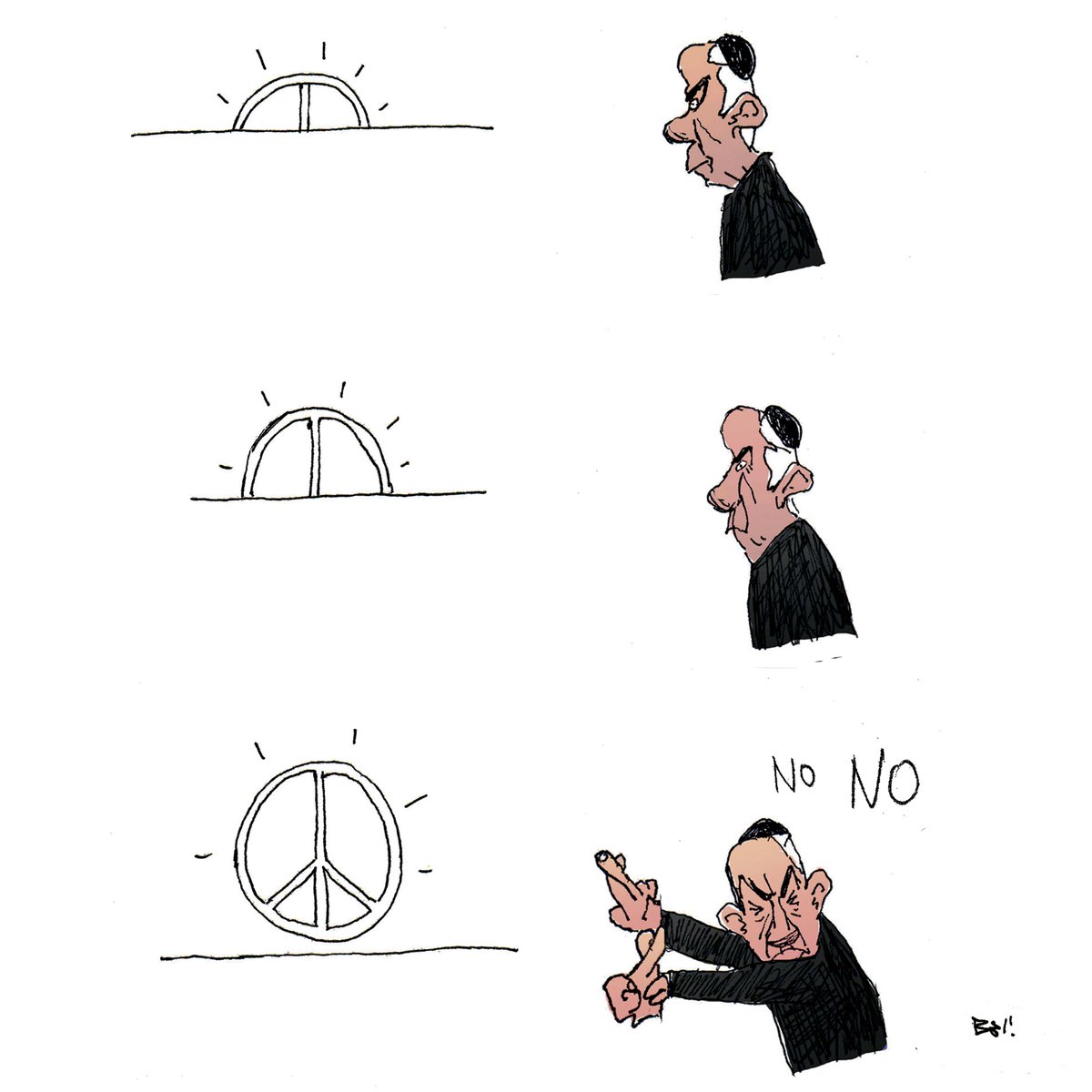 BecsHumor's tweet image. "Que nazca la Paz"