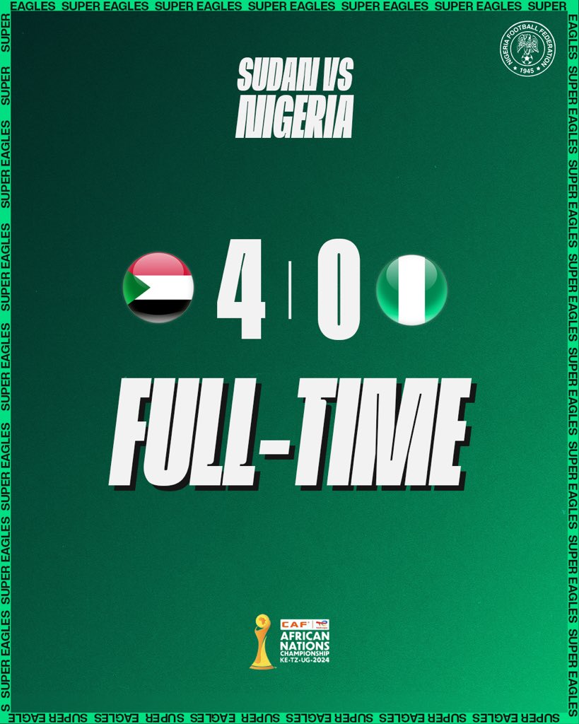 Super Eagles Nigeria making a concerted effort to avoid meeting Kenya's #HarambeeStars in CHAN tournament. #chan24