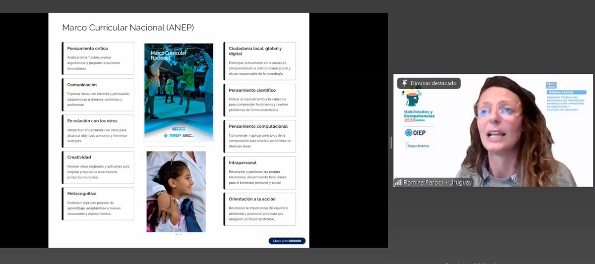 oiep_oficial's tweet photo. Nuevas competencias incorporado en el Marco Curricular Nacional- ANEP Uruguay.
@coloursofthesky 
@ArgentinaCamara https://t.co/QJLTGG505G