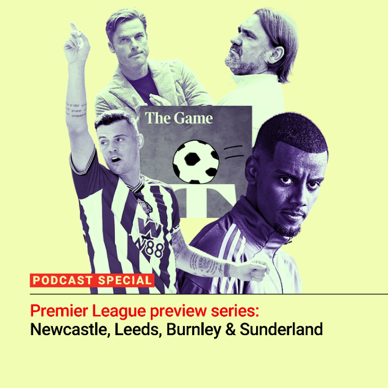 TimesSport's tweet photo. 🎙️ In part four of The Game podcast's club-by-club Premier League preview, @GregorRoberts0n is joined by @GWJournalism and @mhardysport to discuss Newcastle, Leeds, Burnley and Sunderland

Tap below to listen ⬇️