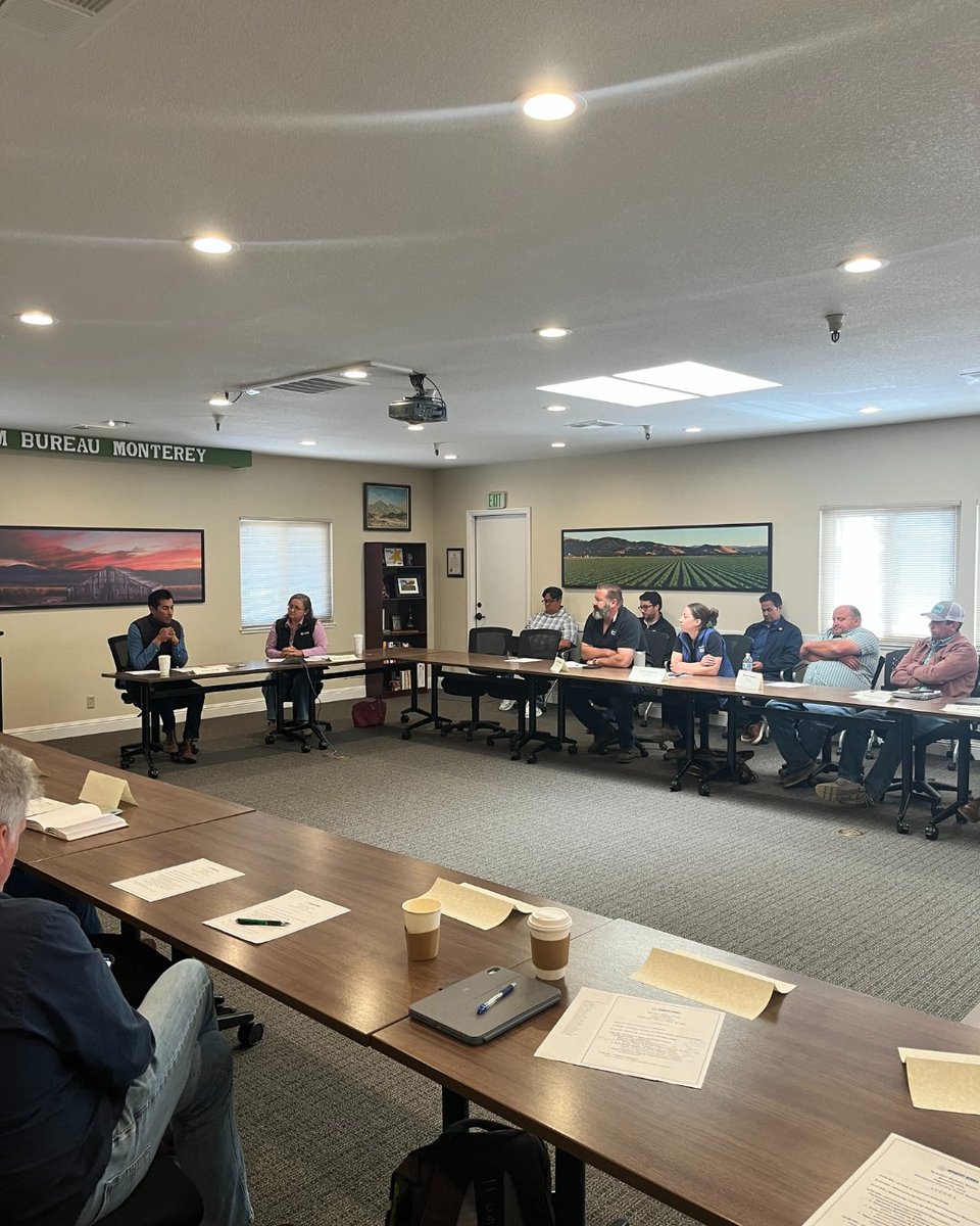 #AdvocacyInAction | Bringing agriculture’s priorities to the table. 🌱

California Farm Bureau President Shannon Douglass joined <a href="/CASpeakerRivas/">Speaker Robert Rivas</a> for a roundtable discussion with local Farm Bureau members and agricultural leaders in Salinas.

The conversation covered legislative