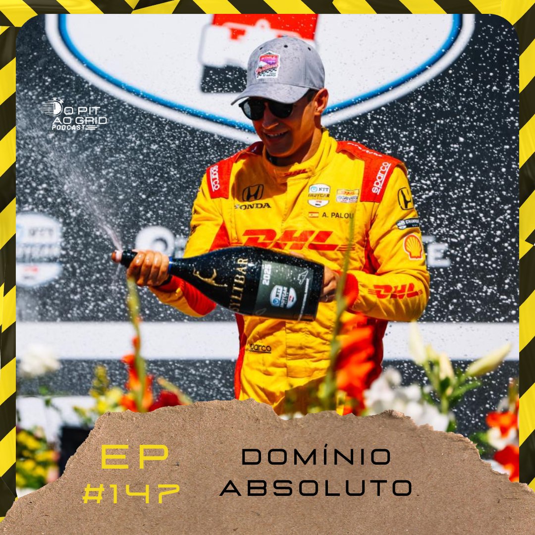 🏆 O episódio #147 discutiu bastante a #IndyCar, com o tetracampeonato de Álex Palou e um balanço da temporada! Também falamos das notícias da #F1, com regras do GP de Mônaco e Cadillac na pauta.

➡️ Ouça no Spotify: bit.ly/4osZfil
Ou no seu agregador favorito!