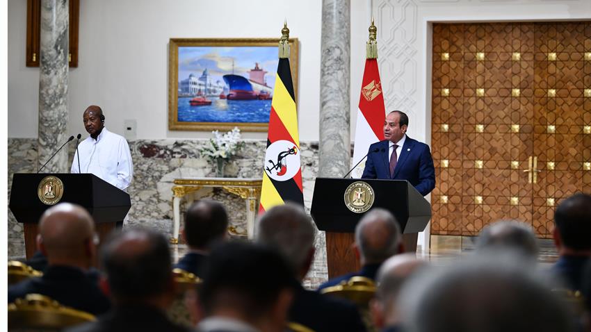 Discours du Président Al-Sissi lors de la conférence de presse avec le Président d’Ouganda
tinyurl.com/26n59ubj