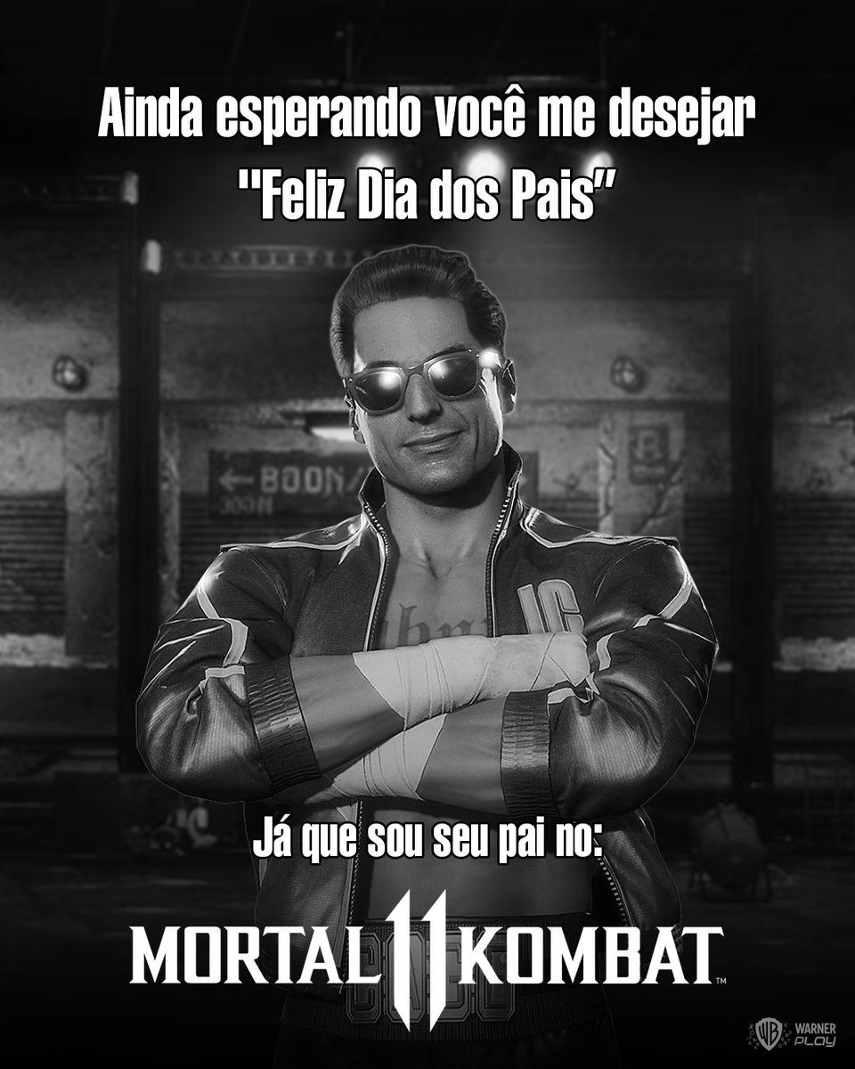 Ainda estou no aguardo... #MK1 #JohnnyCage