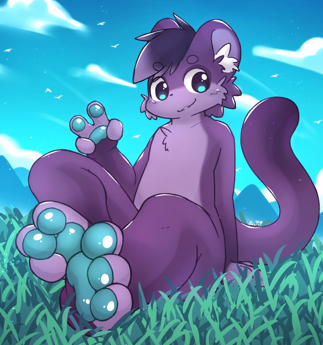 A nice day~ For <a href="/bashthepanther/">Bash The Panther 🇨🇭</a> 💜
