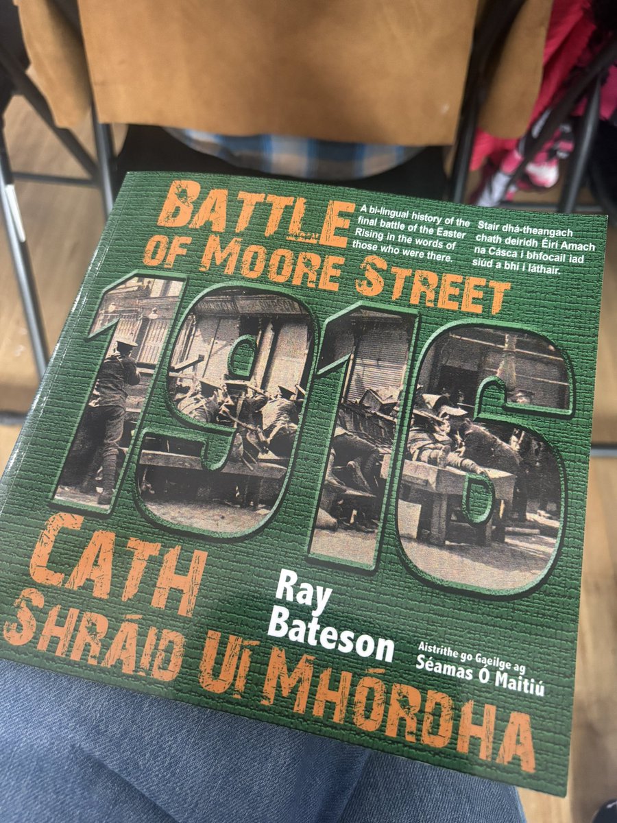 ahutts's tweet photo. Tonight I attended the launch of the Battle of Moore Street by Ray Bateson. This is about protecting the historic buildings that stood at the heart of Ireland’s fight for freedom in 1916.

Moore Street is more than bricks and mortar. It’s a living memorial. We must protect it. https://t.co/vsn0272q5V