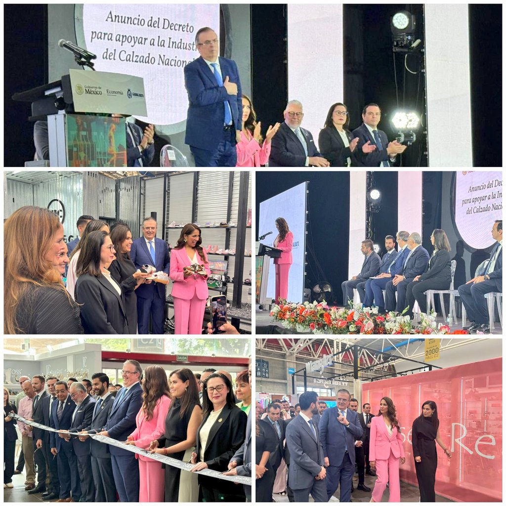 Carlos Candelaria (@candelaria___) on Twitter photo En el marco de la defensa de la industria y el empleo nacional, la <a href="/SE_mx/">Economía México</a>, con el liderazgo de <a href="/m_ebrard/">Marcelo Ebrard C.</a>, y en coordinación con la gobernadora <a href="/LibiaDennise/">Libia Dennise</a>, destacó el decreto en apoyo al calzado nacional, porque lo Hecho en México está Bien Hecho.
Así, el aumento del contenido En el marco de la defensa de la industria y el empleo nacional, la <a href="/SE_mx/">Economía México</a>, con el liderazgo de <a href="/m_ebrard/">Marcelo Ebrard C.</a>, y en coordinación con la gobernadora <a href="/LibiaDennise/">Libia Dennise</a>, destacó el decreto en apoyo al calzado nacional, porque lo Hecho en México está Bien Hecho.
Así, el aumento del contenido
