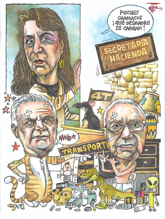 DigitaMorelos's tweet photo. #Entérate #Morelos, la Tierra que nos Unde.
Del mejor caricaturista, Omar Díaz
Se acabó la Luna de Miel part II. Hay rebelión en la granja. Intrigas, traiciones, guerra de egos, patadas bajo la mesa, fuego amigo. Todos mandan, nadie obedece y mientras el Estado que se joda...👇👇 https://t.co/vovTb0SK7D